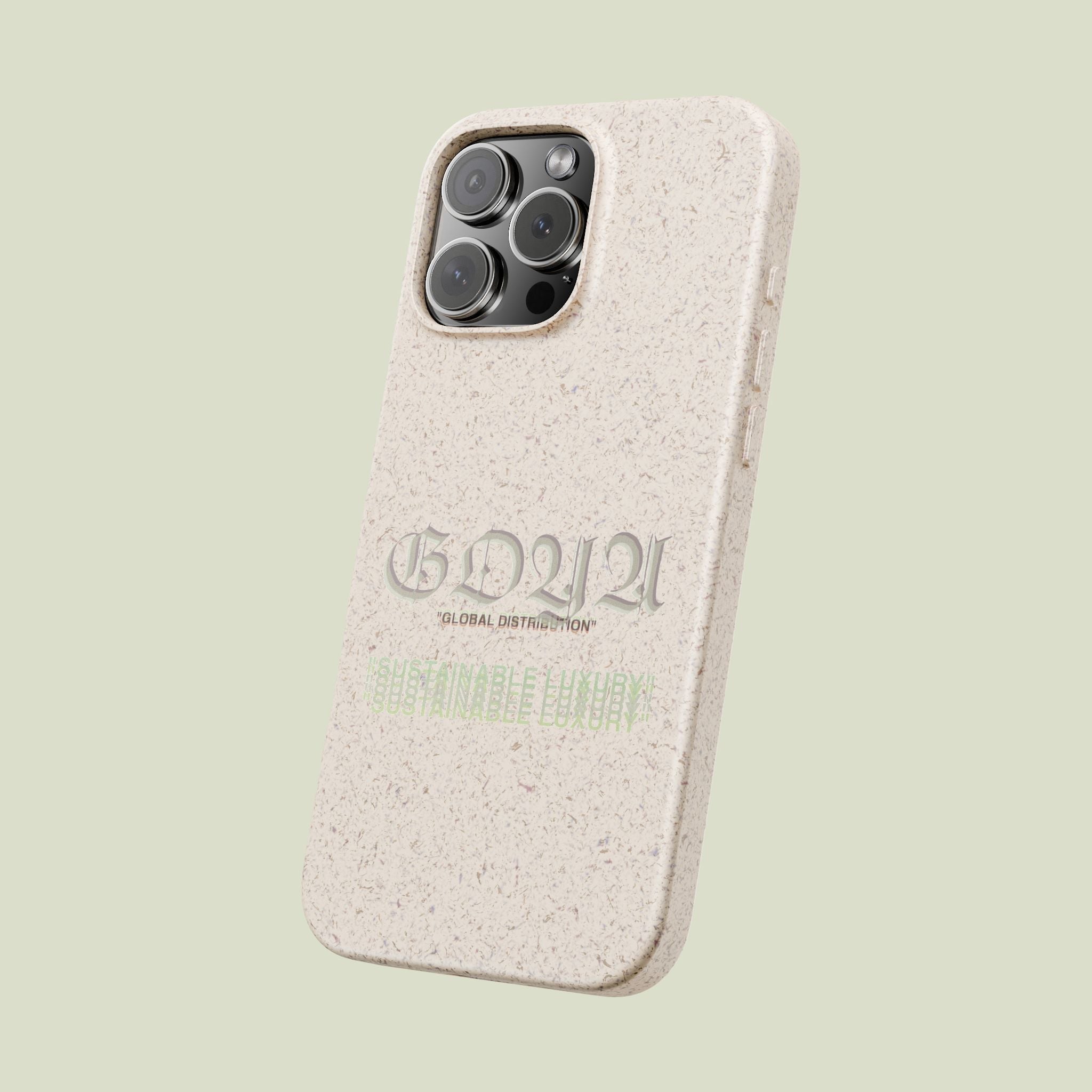 "SUSTAINABLE LUXURY" - GOYA SPLY BIODEGRADABLE PHONE CASE