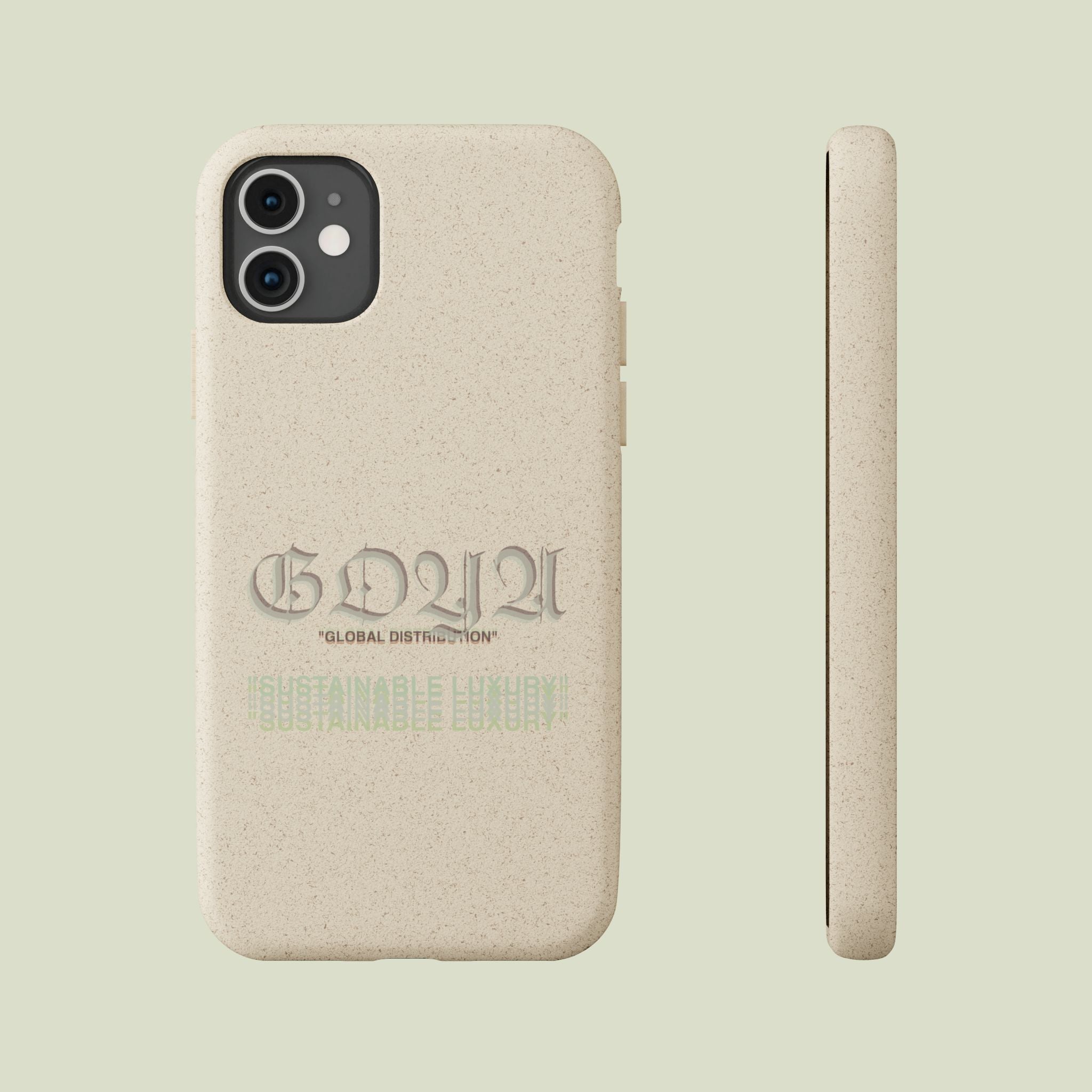 "SUSTAINABLE LUXURY" - GOYA SPLY BIODEGRADABLE PHONE CASE
