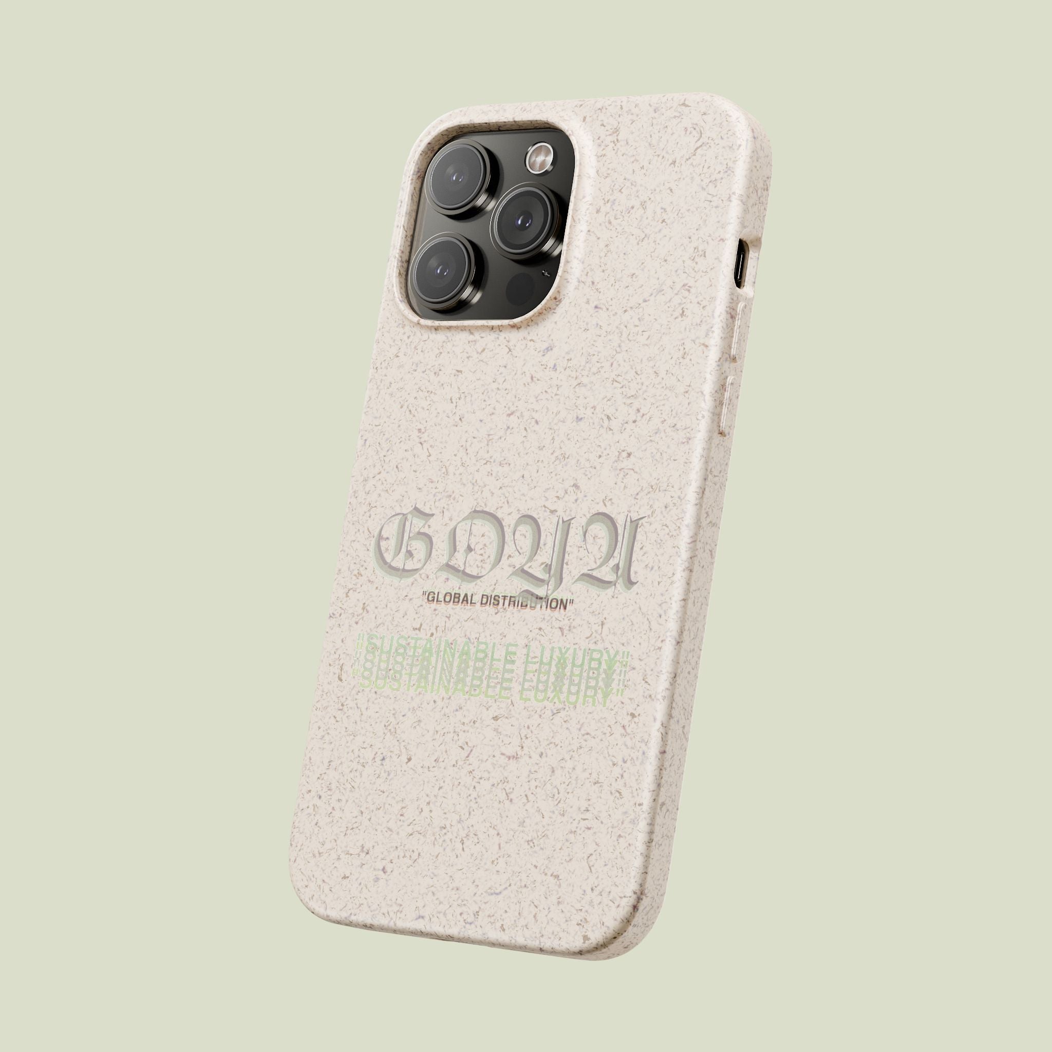 "SUSTAINABLE LUXURY" - GOYA SPLY BIODEGRADABLE PHONE CASE