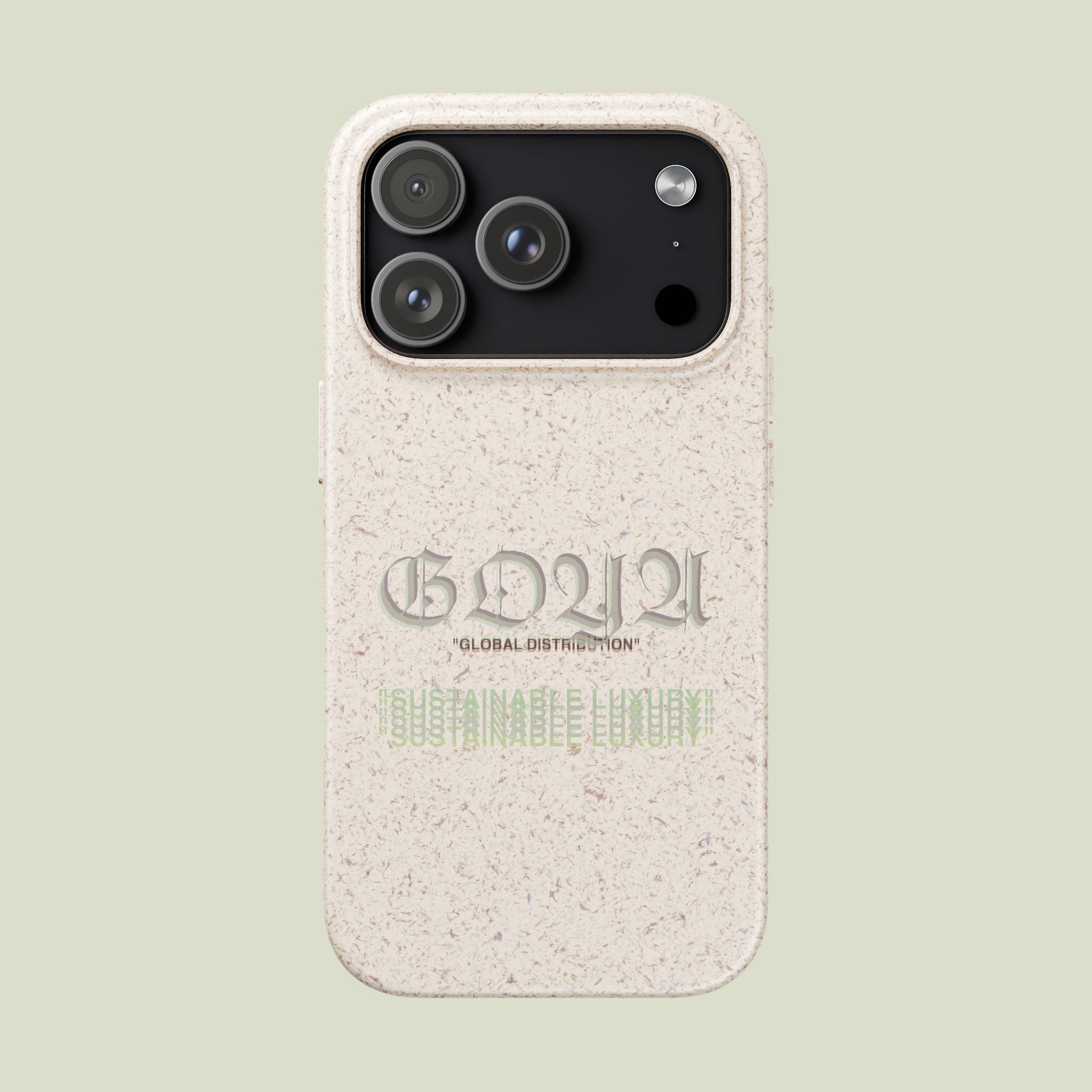 "SUSTAINABLE LUXURY" - GOYA SPLY BIODEGRADABLE PHONE CASE