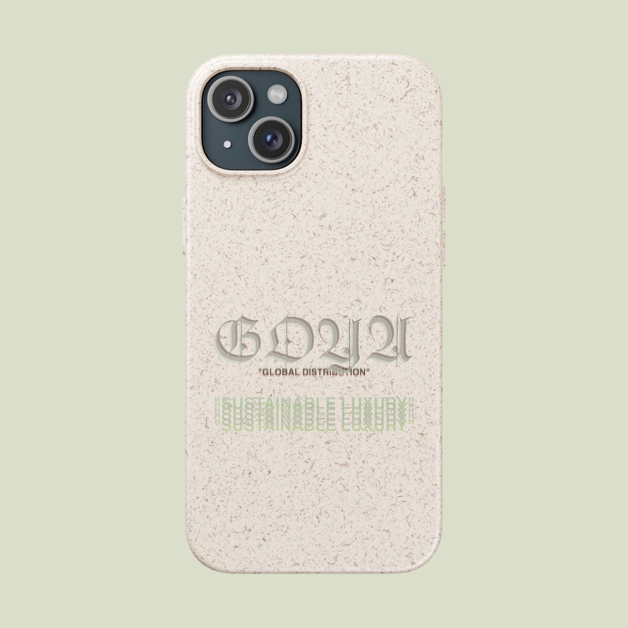 "SUSTAINABLE LUXURY" - GOYA SPLY BIODEGRADABLE PHONE CASE