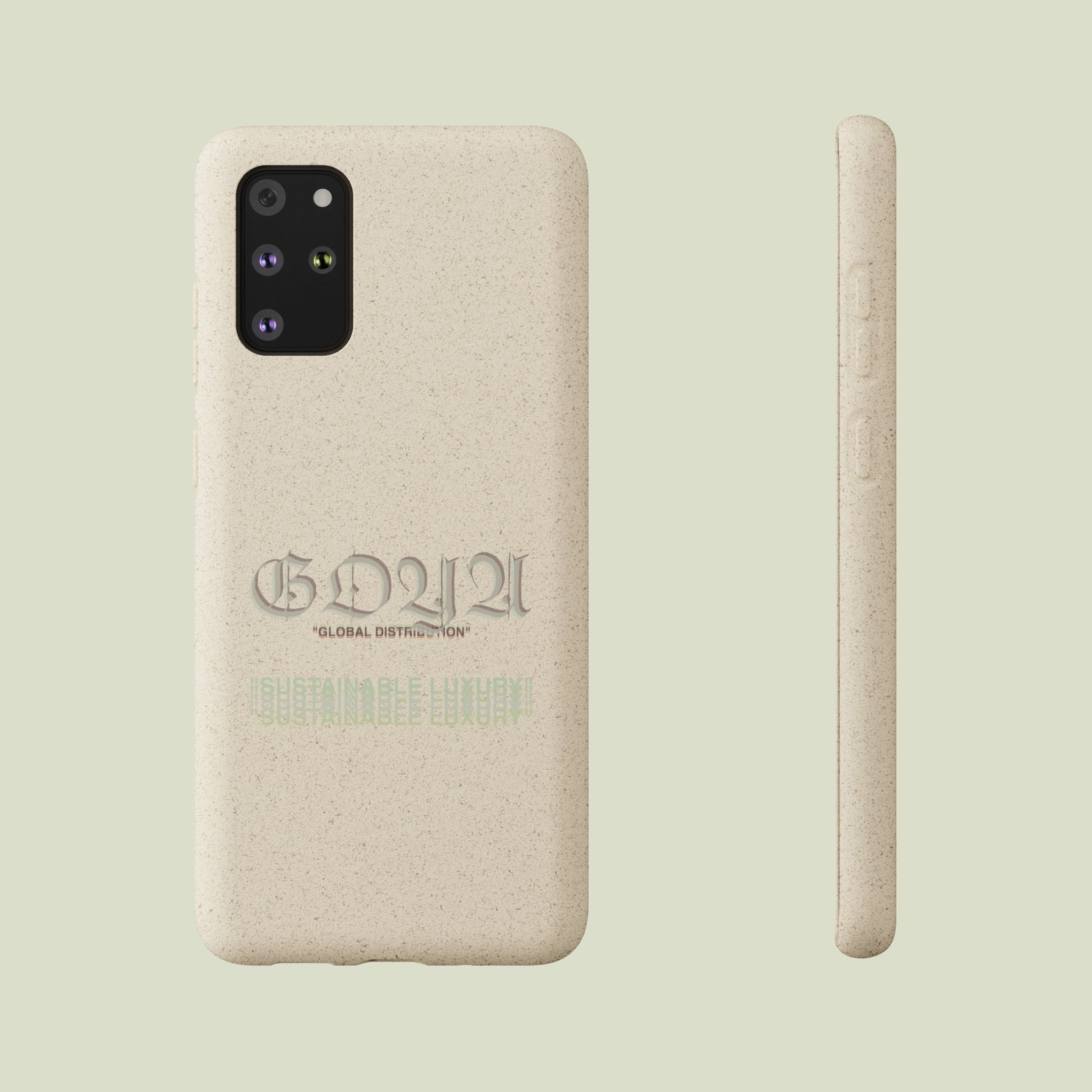 "SUSTAINABLE LUXURY" - GOYA SPLY BIODEGRADABLE PHONE CASE