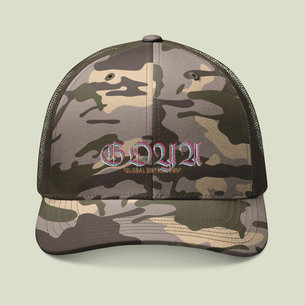 "GLOBAL DISTRIBUTION" GOYA SPLY CAMO TRUCKER