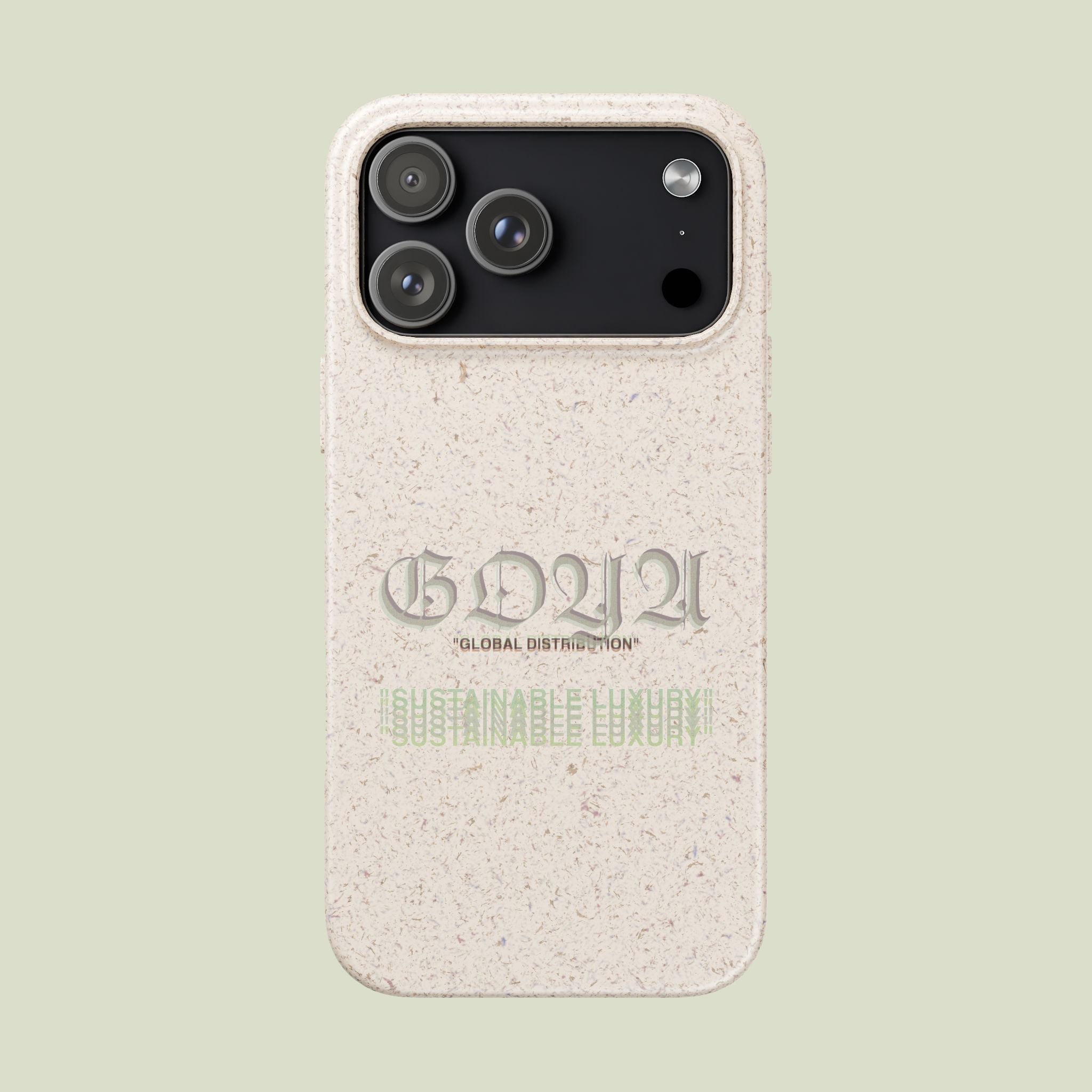 "SUSTAINABLE LUXURY" - GOYA SPLY BIODEGRADABLE PHONE CASE