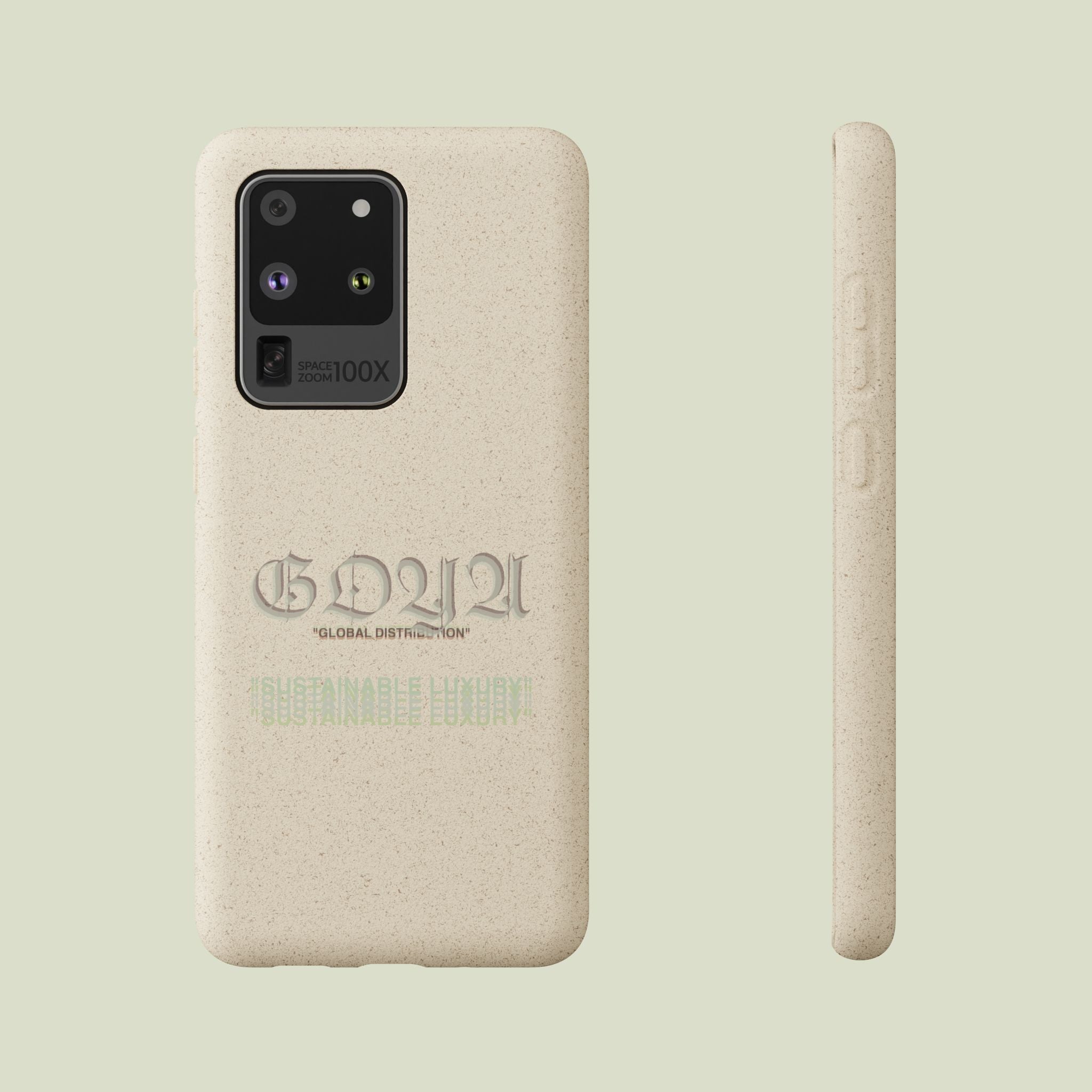 "SUSTAINABLE LUXURY" - GOYA SPLY BIODEGRADABLE PHONE CASE