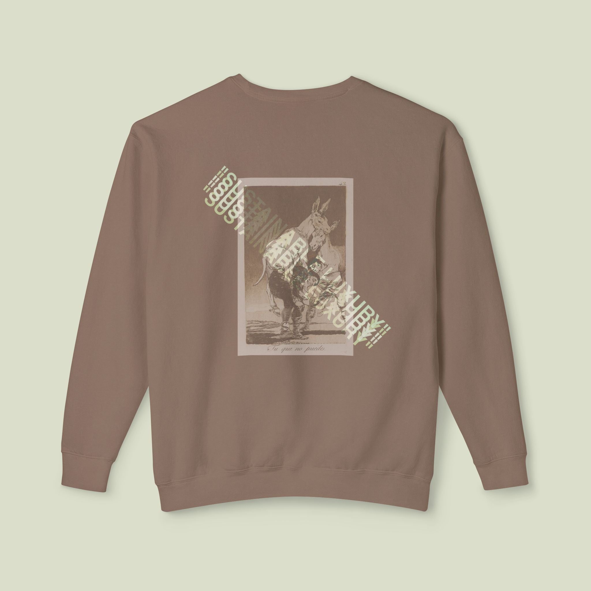 UNISEX "GLOBAL DISTRIBUTION" STOCK GOYA CREWNECK