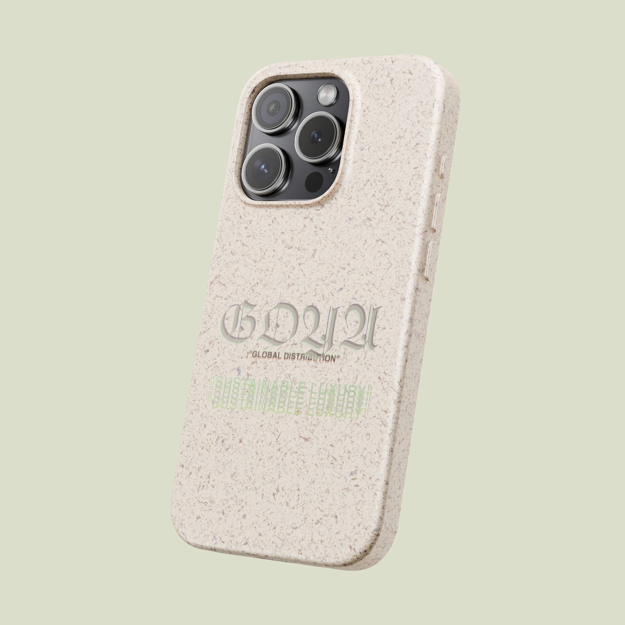 "SUSTAINABLE LUXURY" - GOYA SPLY BIODEGRADABLE PHONE CASE
