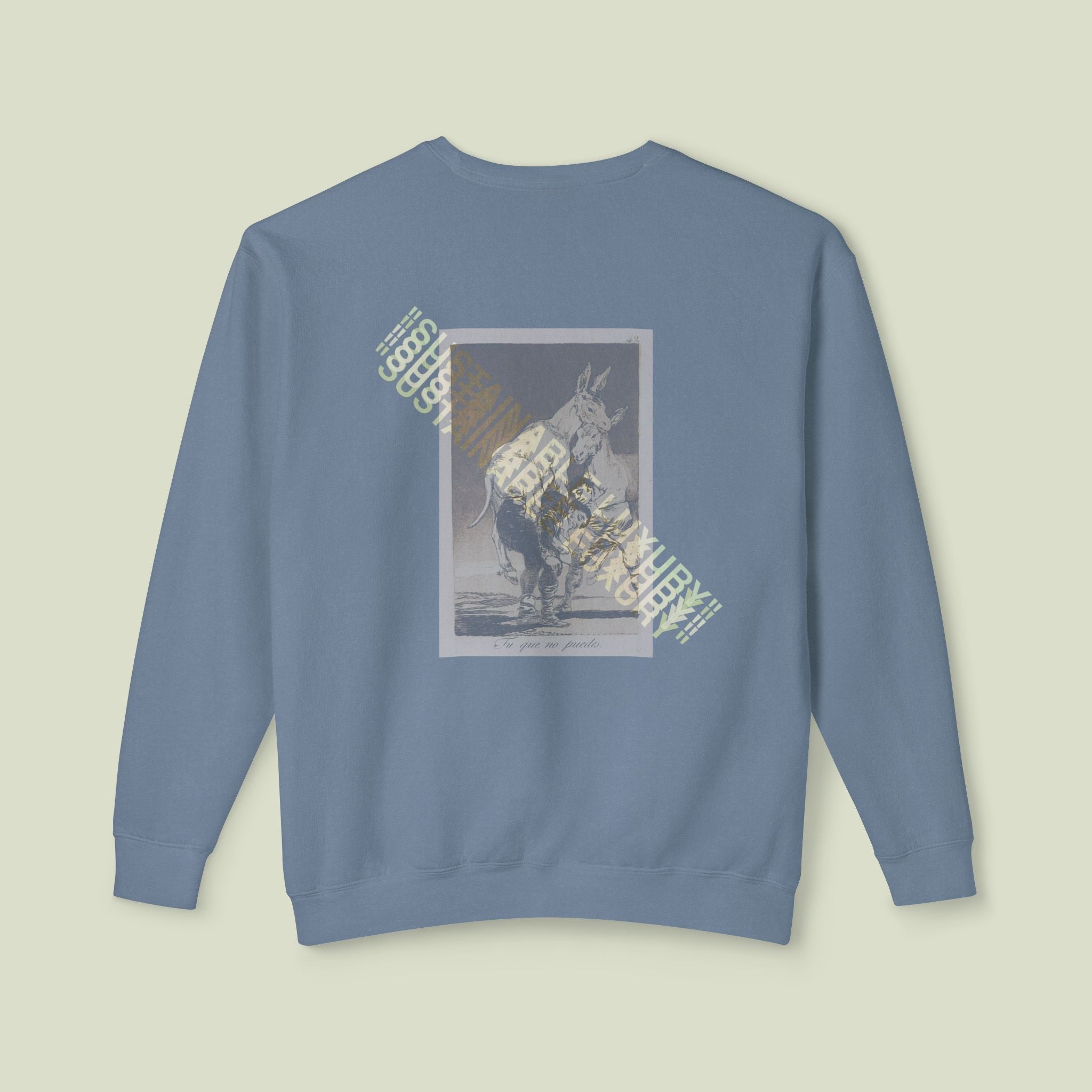 UNISEX "GLOBAL DISTRIBUTION" STOCK GOYA CREWNECK