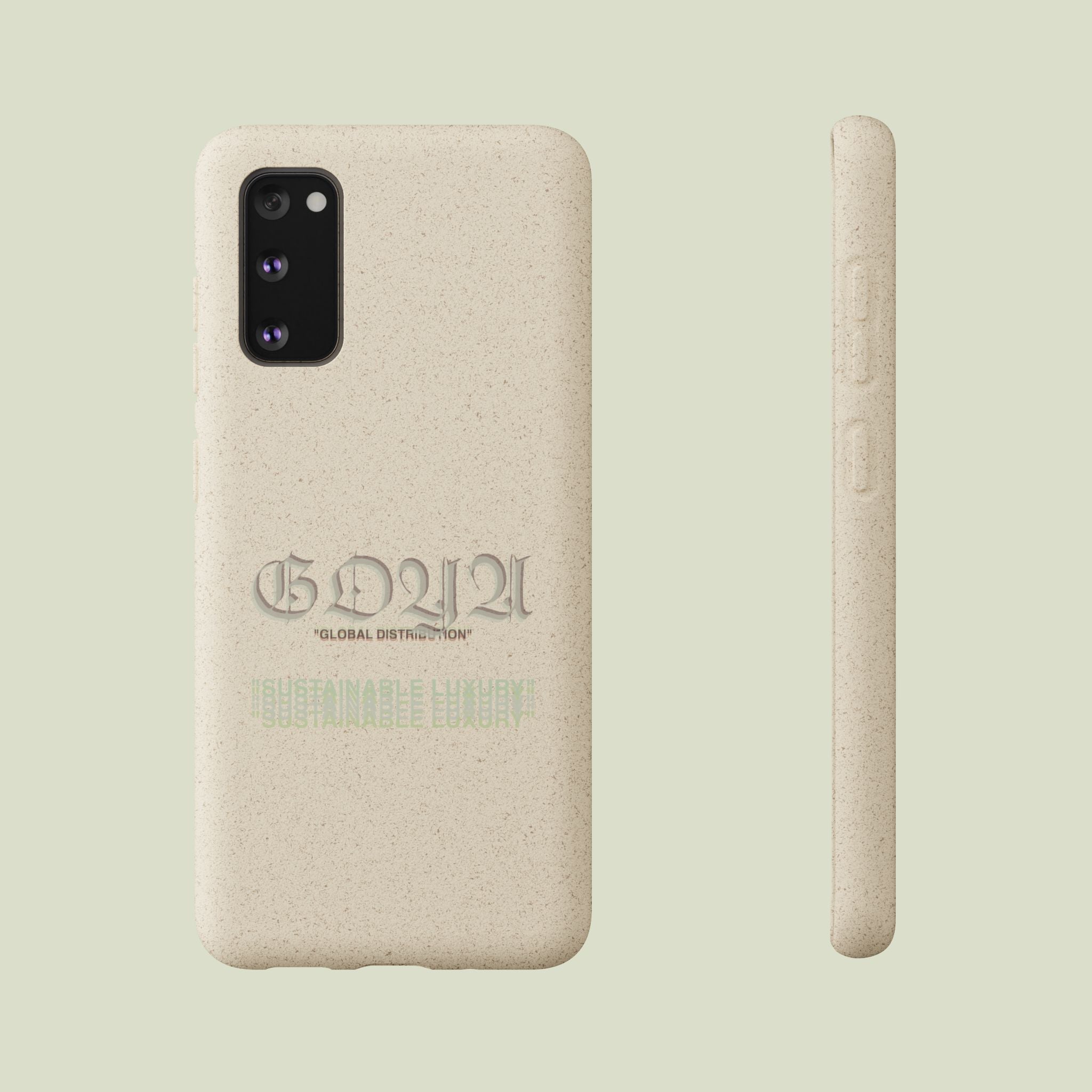 "SUSTAINABLE LUXURY" - GOYA SPLY BIODEGRADABLE PHONE CASE