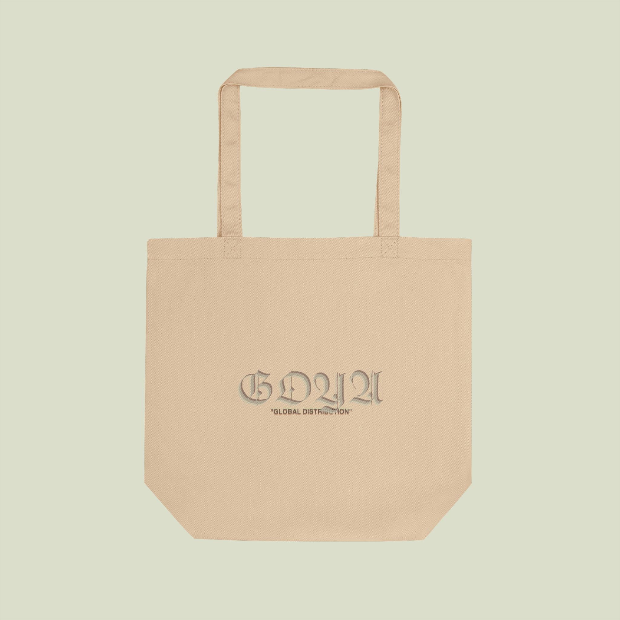 "SUSTAINABLE LUXURY" ORGANIC COTTON TOTE BAG