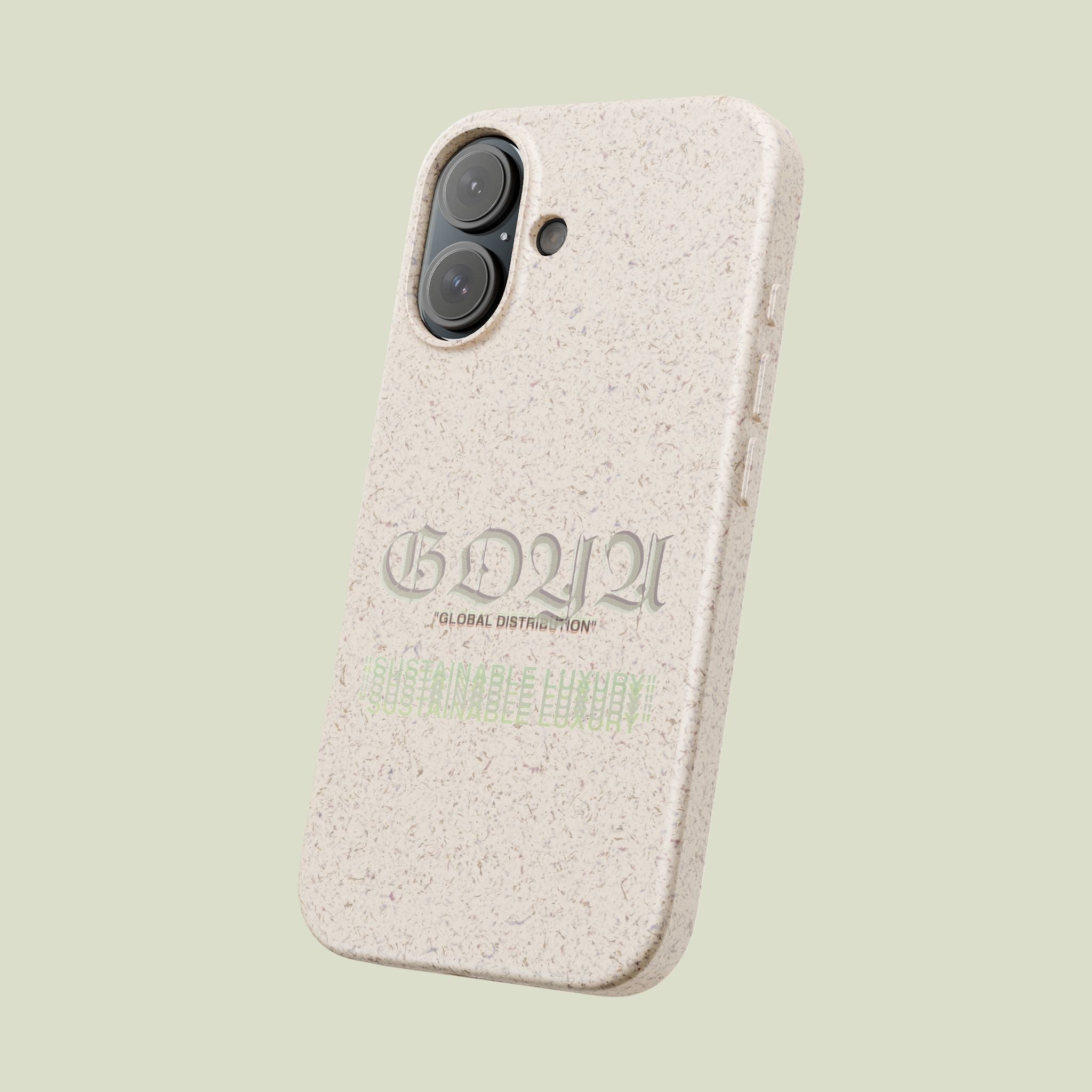 "SUSTAINABLE LUXURY" - GOYA SPLY BIODEGRADABLE PHONE CASE